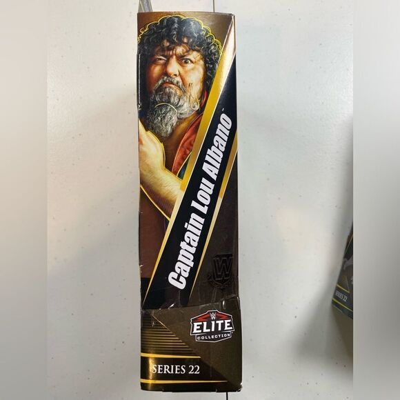 NIB WWE CAPTAIN LOU ALBANO Legends Elite Collection Action Wrestling Series 22 - Picture 4 of 5